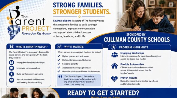 Cullman County Schools offering free parenting support program
