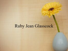 Obituary: Ruby Jean Glasscock