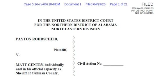 Former Cullman County detention deputy alleges illegal phone seizure after cybersecurity report