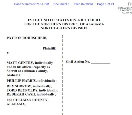 Former Cullman County detention deputy alleges illegal phone seizure after cybersecurity report