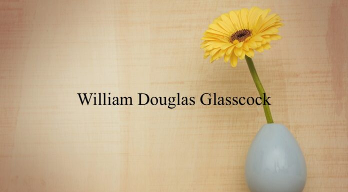 Obituary: William Douglas Glasscock