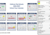 Cullman City Schools back-to-school info 2026-2027 Â