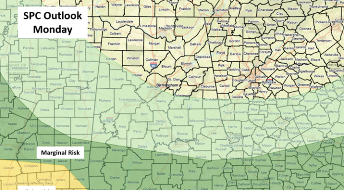 A Few Strong to Severe Storms Possible This Week
