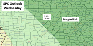 Low Chances of Severe Storms Today with Heat Building into Next Week