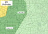 Periods of Showers and Thunderstorms Through Friday