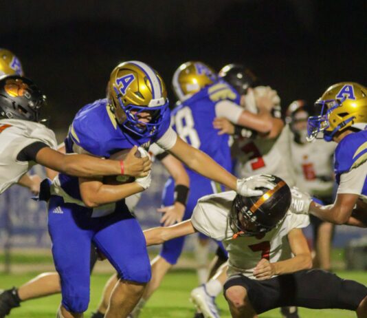 PREP FOOTBALL: Addison takes down Meek 56-6