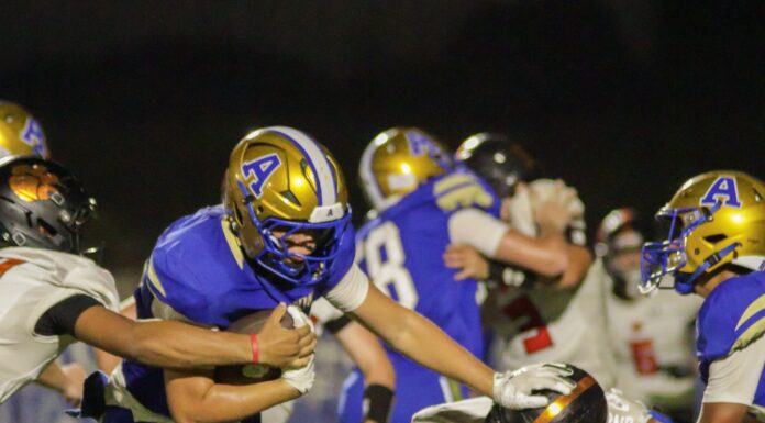 PREP FOOTBALL: Addison takes down Meek 56-6