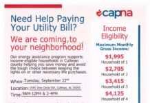 CAPNA utility assistance program availability tomorrow, Sept. 22, at Hilltop Community Center