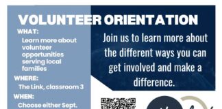 The Link holding volunteer orientation Sept. 10