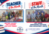 Calvert, Corder named CCBOE/AmFirst Employees of the Month