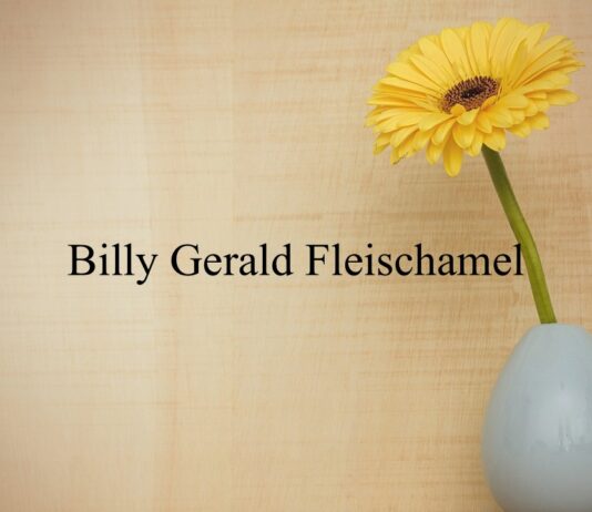 Obituary: Billy Gerald Fleischamel