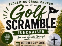 Redeeming Grace Church to host Golf Scramble fundraiser Oct. 24