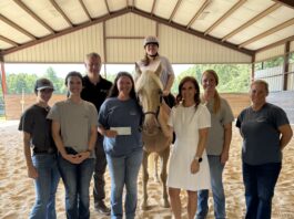 Saying yes to hope – Cullman Savings Bank invests in Hope Horses covered arena