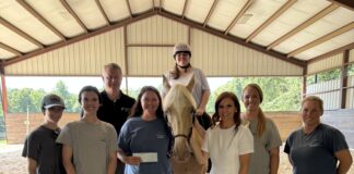 Saying yes to hope – Cullman Savings Bank invests in Hope Horses covered arena