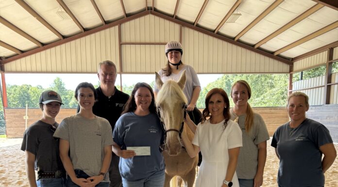 Saying yes to hope – Cullman Savings Bank invests in Hope Horses covered arena