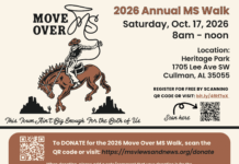 2026 Move Over MS Walk set for Oct. 17; Register for free