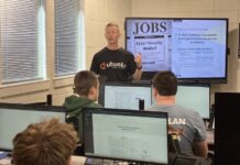 Cullman High career tech cyber program shares vision for Community SOC program at State Security Council Meeting