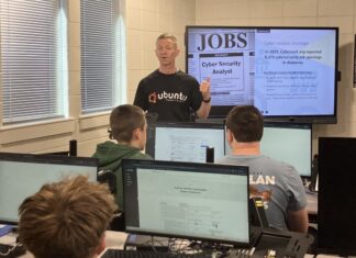 Cullman High career tech cyber program shares vision for Community SOC program at State Security Council Meeting