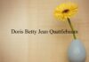 Obituary: Doris Betty Jean Quattlebaum