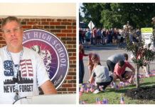 West Point High places 2,997 flags on 25th anniversary of 9/11