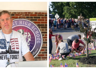 West Point High places 2,997 flags on 25th anniversary of 9/11