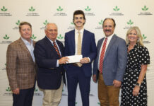Haynes, Allen receive scholarships at Alabama Farmers Federation scholarship reception