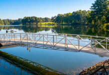 New Lake Catoma courtesy dock gives anglers safer access