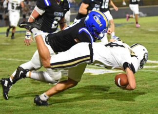 PREP FOOTBALL: Cold Springs holds off Lamar County, 32-20