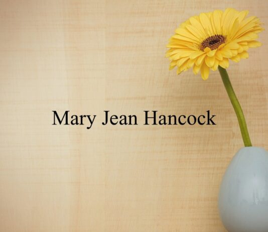 Obituary: Mary Jean Hancock