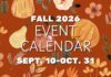 LIST: Upcoming fall events Â