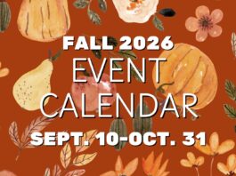 LIST: Upcoming fall events