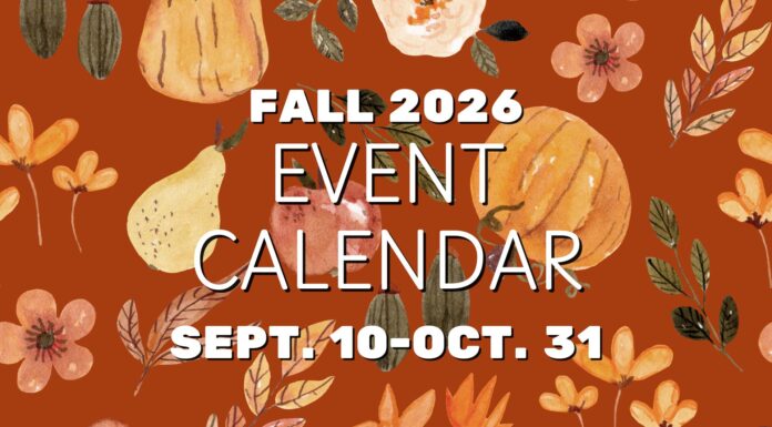 LIST: Upcoming fall events