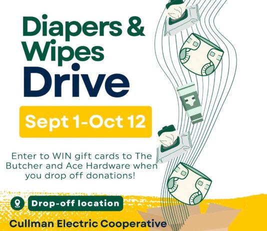 Cullman Electric Co-op collecting diapers, wipes for First Source for Women