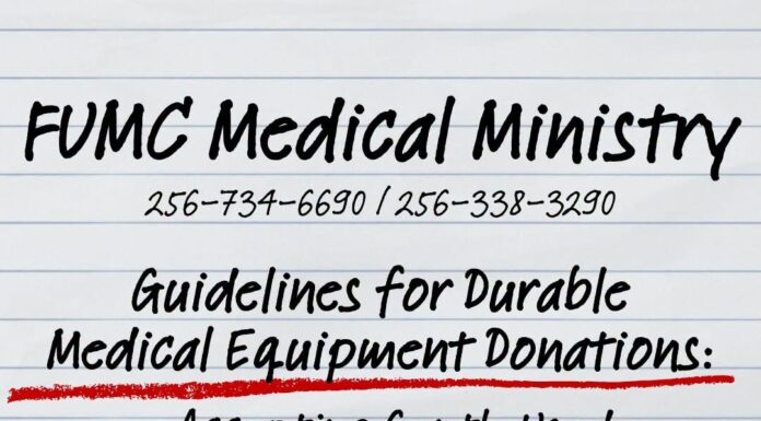Good Samaritan partners with Cullman FUMC to expand medical equipment access