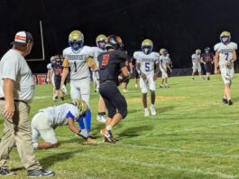 PREP FOOTBALL: Meek routs Cherokee 68-14