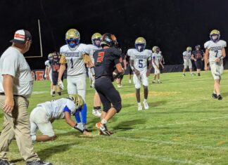 PREP FOOTBALL: Meek routs Cherokee 68-14