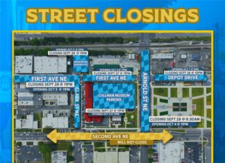 Downtown street, parking closures begin Sept. 26 for Oktoberfest