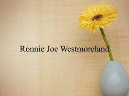 Obituary: Ronnie Joe Westmoreland