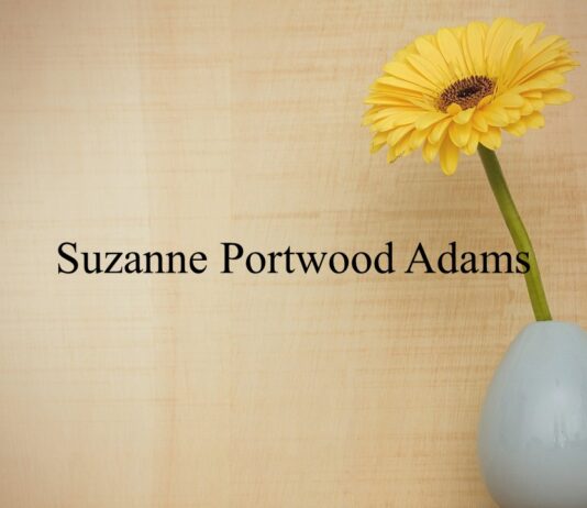 Obituary: Suzanne Portwood Adams