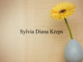 Obituary: Sylvia Diana Kreps