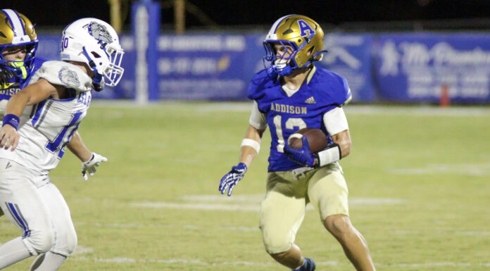 PREP FOOTBALL: No. 2 Addison blanks Belgreen 59-0, improves to 7-0