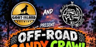 Muddy Misfits, Goat Island hosting Off-Road Candy Crawl Trunk or Treat Oct. 24