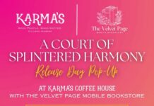 Velvet Page to host ACOTAR release party at Karma’s Coffee House