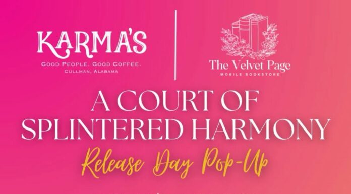 Velvet Page to host ACOTAR release party at Karma’s Coffee House