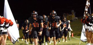 PREP FOOTBALL: Meek defeats Berry 38-28 for 5th straight win