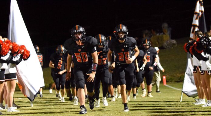 PREP FOOTBALL: Meek defeats Berry 38-28 for 5th straight win