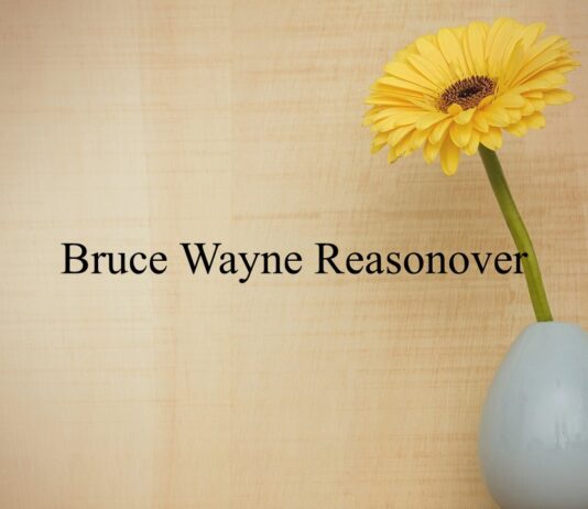 Obituary: Bruce Wayne Reasonover
