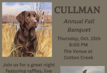 Cullman County Ducks Unlimited annual banquet set for Oct. 15 at The Venue at Cotton CreekÂ