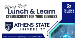Chamber, Athens State offer free cybersecurity lunch & learn for local businesses Oct. 26