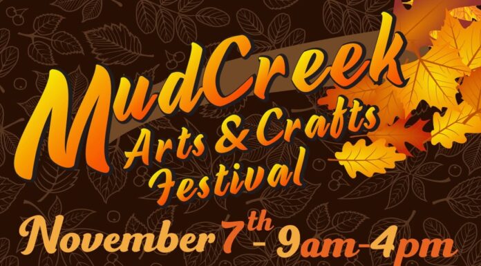 16th annual Mud Creek Arts & Crafts Festival set for Nov. 7